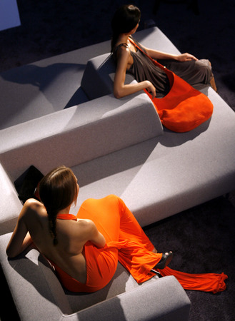 September 2009, New York, N.Y. - The Halston spring 2009 collection is modeled during Fashion Week. : Showbiz Singles : Jason DeCrow Photojournalist