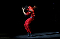 July 2009, New York, N.Y. - Mike Rios, 16, of Elizabeth, N.J., dances during a special Michael Jackson tribute edition of Amateur Night at Harlem's Apollo Theater.