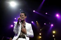 August 2008, New York, N.Y. - Marc Anthony performs at Madison Square Garden.